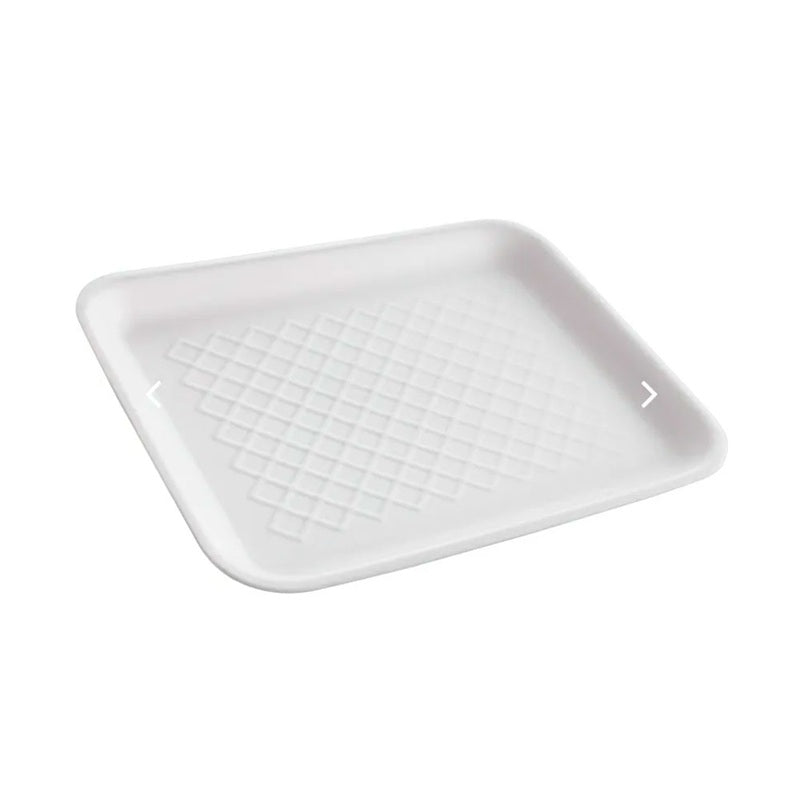 Charola Térmica 855 Nevado - Pack 50 pzas | Blanca, Apilable y Ultra Resistente | Ideal para Catering y Restaurantes