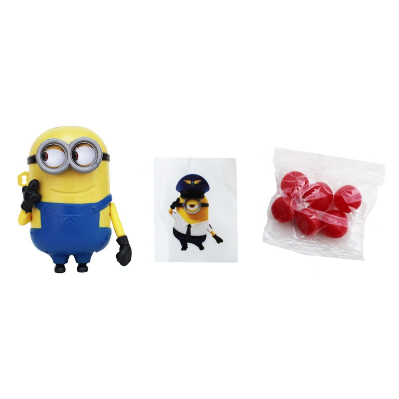 Contenedor Minions con Dulce Confitado 6 Piezas | Diversión y Sabor para Niños
