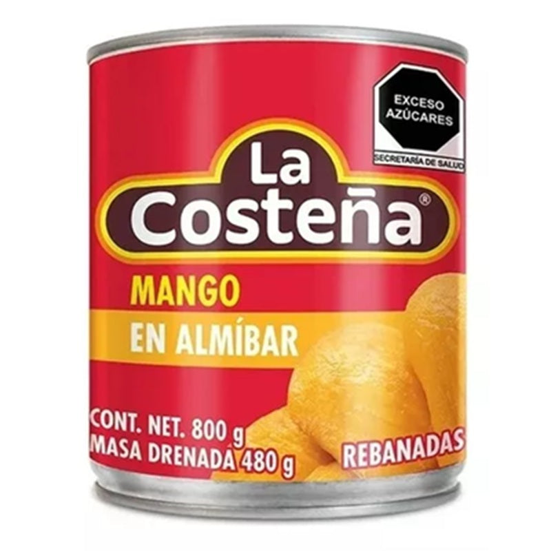 Mango en Rebanadas en Almíbar La Costeña 800g | Fruta en Conserva Lista para Postres
