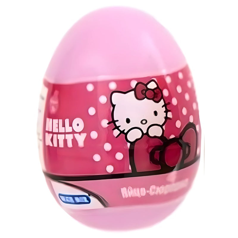Mega Huevo Sorpresa Hello Kitty Jelly - 6 Piezas - Gomitas Frutales + Regalo para Niñas 3+