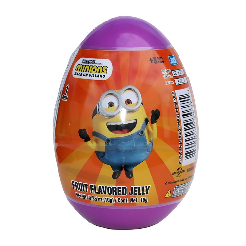 Mega Huevo Sorpresa Minions Bondy Fiesta | 6 Piezas con Dulces y Juguete