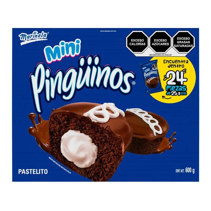 Mini Pingüino Marinela 24 Pzas