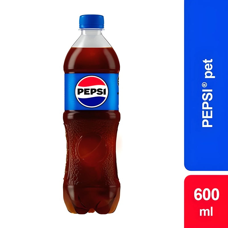 Refresco Pepsi 600 ml - Pack x12 - Bebida Carbonatada Ideal para Eventos y Reuniones