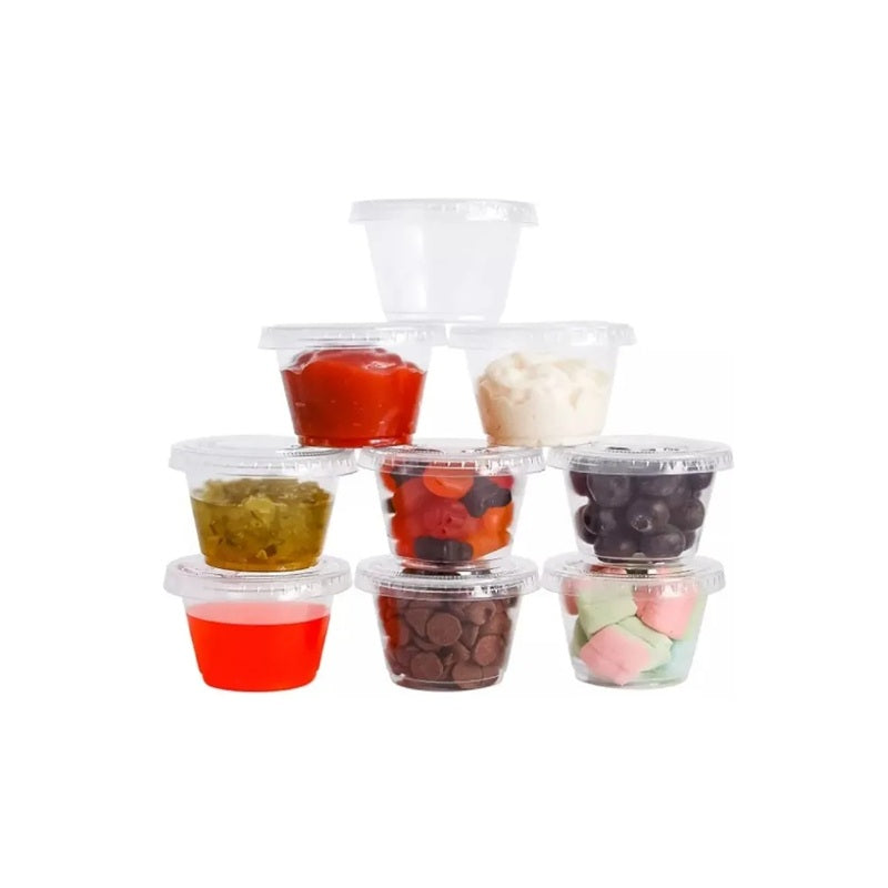 Contenedor de Soufflé Reyma 2oz - 200 Piezas - Para Almacenamiento y Transporte