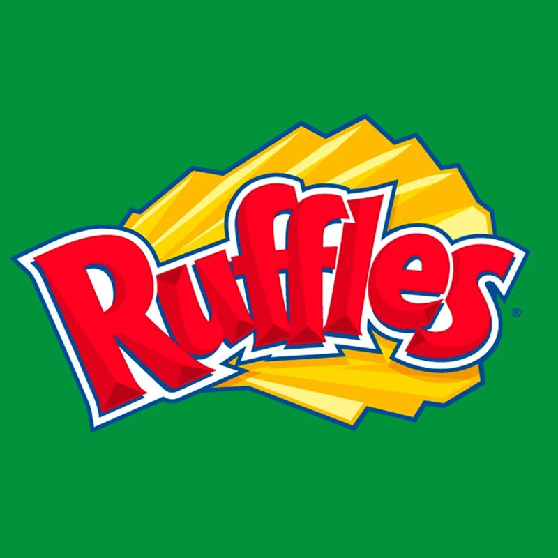Ruffles Queso 58g - Paquete x10 - Papas Onduladas con Sabor a Queso - Snack para Compartir