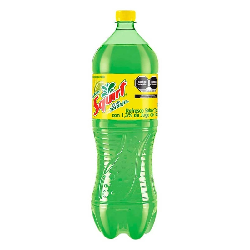 Refresco Squirt - Botella 2 Litros - Sabor Toronja Refrescante - Bebida Carbonatada