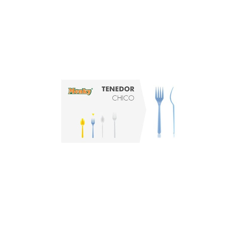 Tenedor Chico 50 pzas Monky