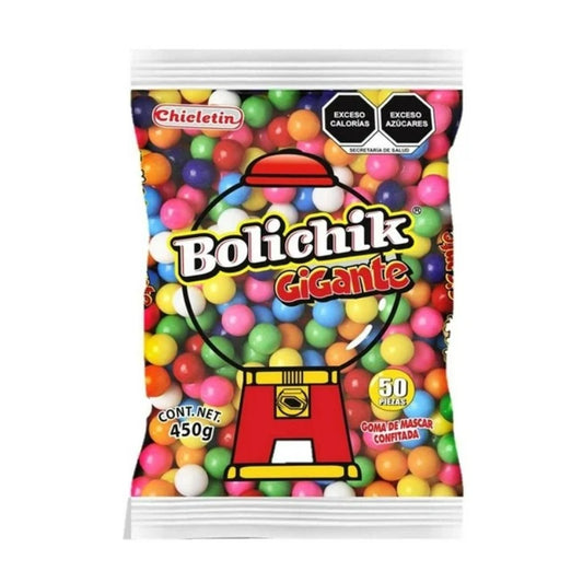 Bolichick Gigante Surtido 400g | Gomitas Confitadas | Mix de Sabores Frutales