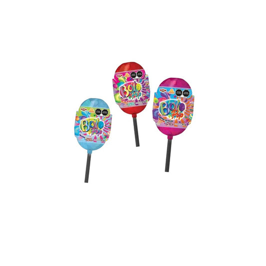 Bolo Pop Las Delicias 59g | Paleta Surtida con Galleta + Juguete Sorpresa | Fiesta en un Solo Producto | Ideal para Piñatas y Eventos