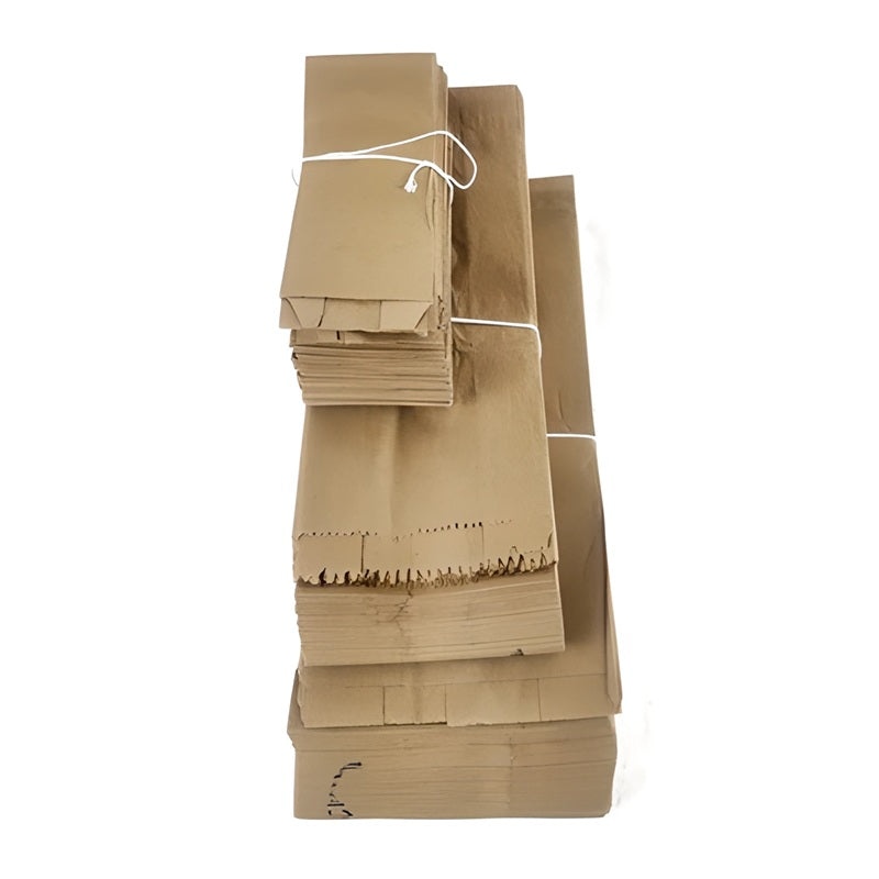 Bolsa de Papel Kraft #1 (9x18.5 cm) | Ecológica para Empaque y Regalo