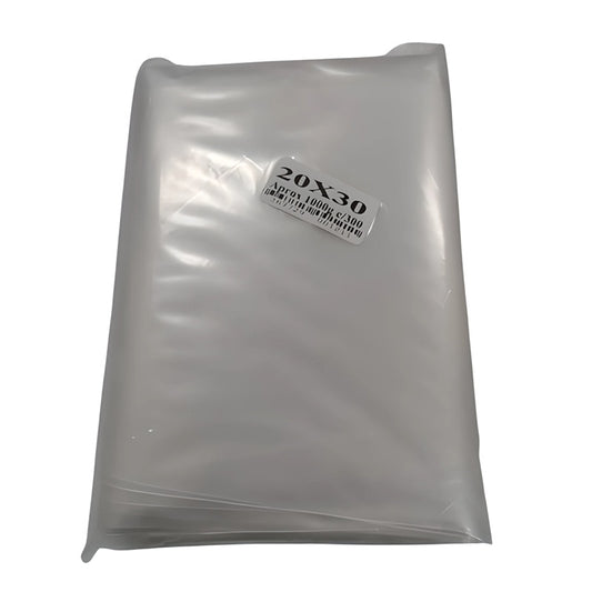Bolsa Plana Natural 20x30 cm 1 kg – Empaque Resistente para Negocios