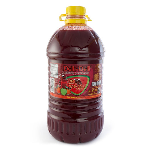 Chamoy Delli-Delli Galón - Sabor Picante y Dulce - Ideal para Botanas, Frutas y Micheladas