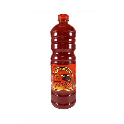 Chamoy Líquido El Torito - 1 Litro - Sabor Picante y Dulce para Frutas y Botanas