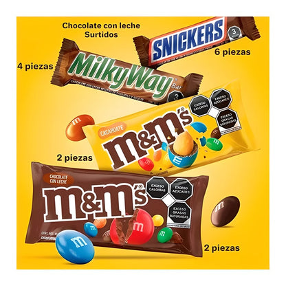 Choco Mars Variety Pack 14 pzas | Chocolates surtidos