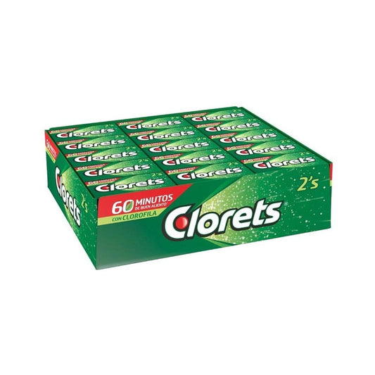 Clorets 2s Pastillas - 60 Paquetes | Refrescante Bucal Intenso
