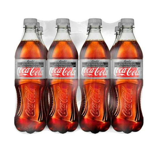 Coca-Cola Light - Pack x12 Botellas 600ml - Refresco de Cola Bajo en Calorías