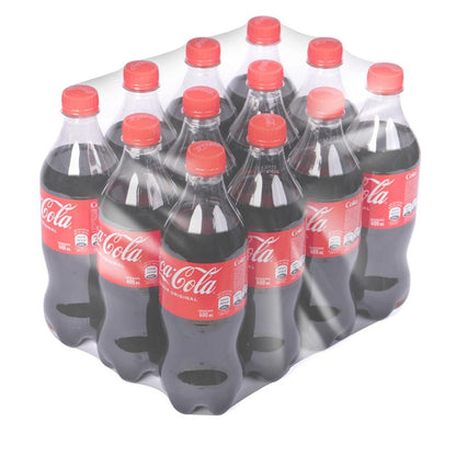 Coca-Cola Original - Pack x12 Botellas 600ml - Refresco de Cola Clásico - Sabor Original