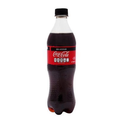 Coca-Cola Zero - Pack x12 Botellas 600ml - Refresco de Cola Sin Calorías