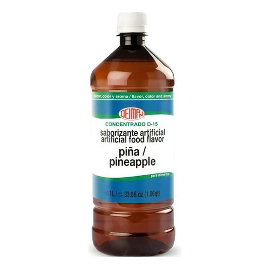 Concentrado de Piña D15 Deiman 1 Litro | Sabor Intenso para Bebidas y Repostería