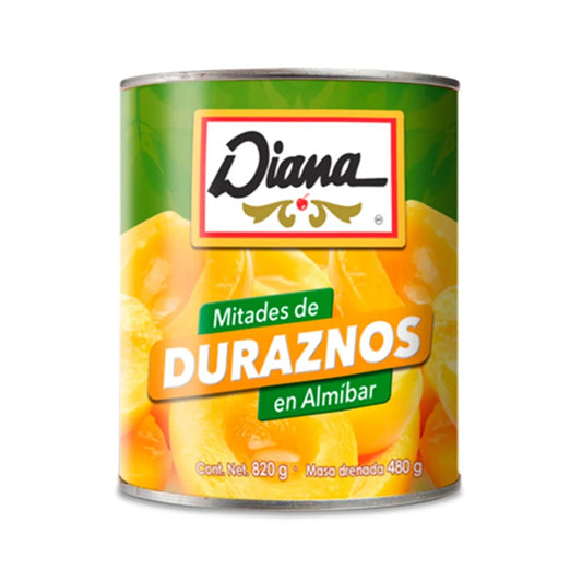 Durazno en Mitades en Almíbar 820 gm Diana
