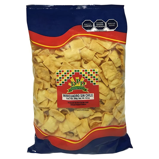 Fritura de Harina Minicuadro 600 g Diprodesa | Botana Crujiente para Negocio o Snack