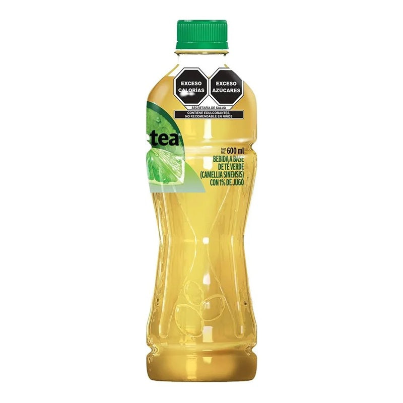Fuze Tea Té Verde con Limón - Pack x6 Botellas 600ml - Bebida Refrescante sin Gas