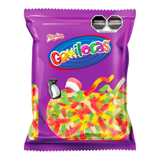 Ricolino Gomilocas Surtido 1 kg | Gomitas de grenetina