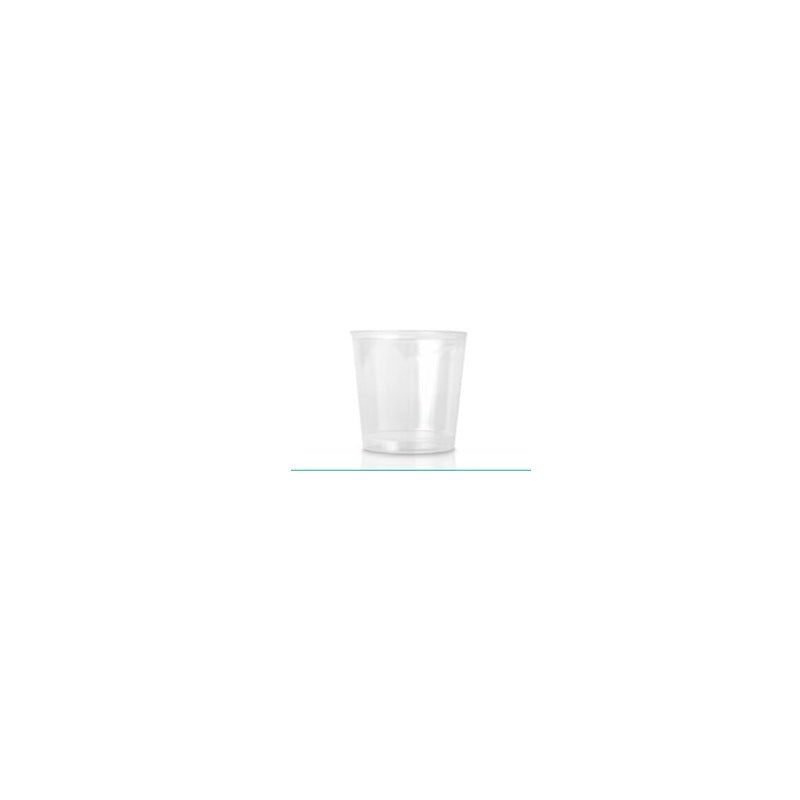 Vaso Cristal 4 oz GoPlas 25 pz