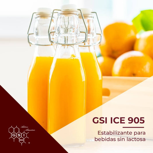 GSI Ice 905 Estabilizante para Helados Sin Lactosa - 1 kg - Mejora Textura y Cremosidad - Uso Profesional