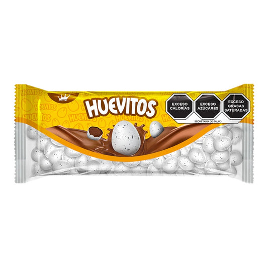 Huevitos La Corona - Chocolate Confitado (1 Kg) | Dulce Tradicional Mexicano | Sabor Chocolate Clásico