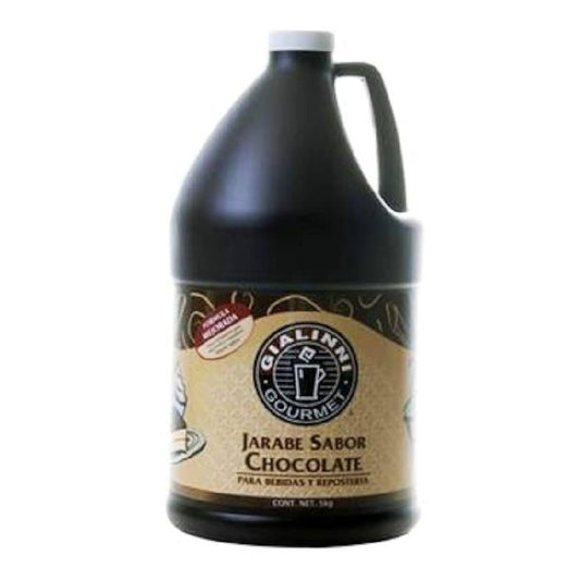 Salsa Gialinni para Topping de Postres y Bebidas 3.78L – Sabor Chocolate