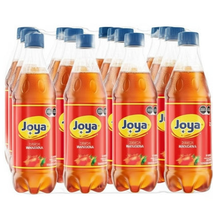 Refresco Joya Manzana - Pack x12 Botellas 600ml - Sabor Clásico Refrescante