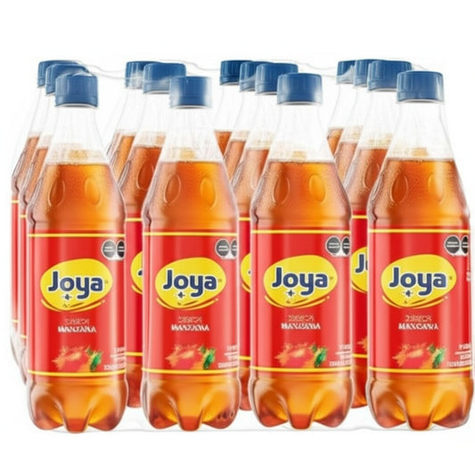 Refresco Joya Manzana - Pack x12 Botellas 600ml - Sabor Clásico Refrescante