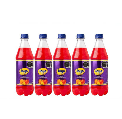 Joya Ponche Frutas - Pack x12 Botellas 600ml - Mezcla de Sabores Frutales