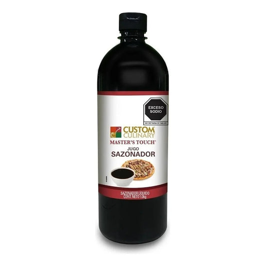 Jugo Sazonador Custom Culinary 1 kg - Potenciador de Sabores Profesional | Ideal para Cocinas y Restaurantes