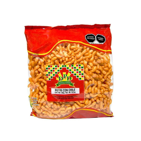 Lágrimita con Chile Diprodesa 300g | Botana Enchilada Sal y Limón | Fritura de Harina de Trigo | Crujiente y Adictiva