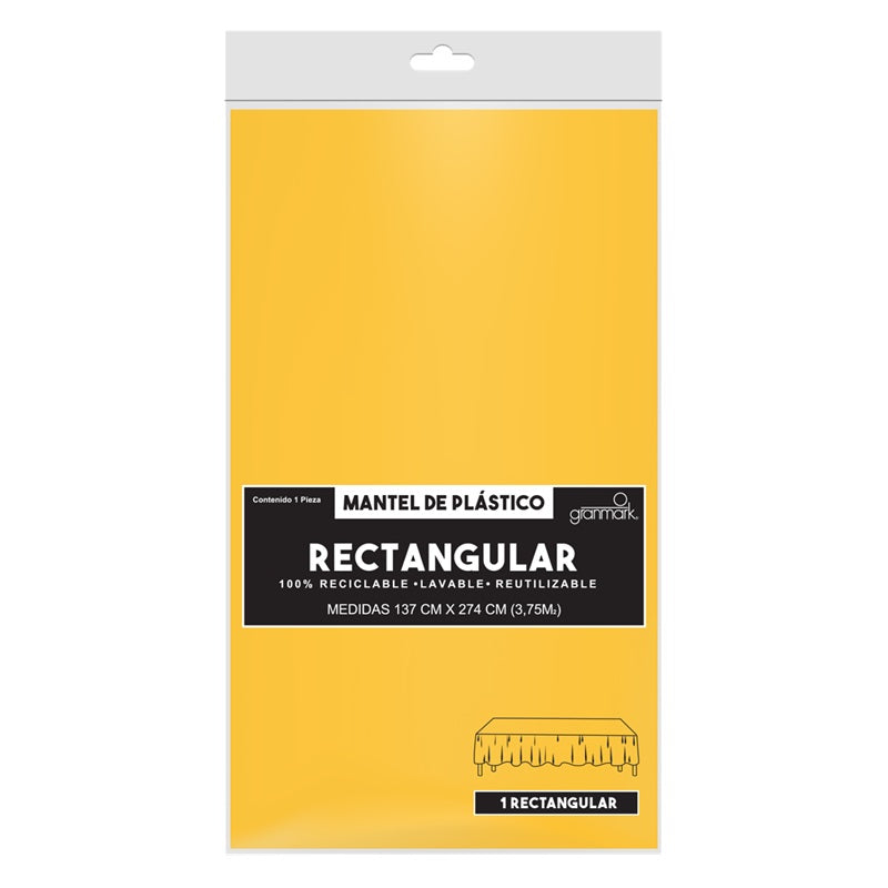 mantel-plastico-rectangular-amarillo-brillante-137x274-granmark