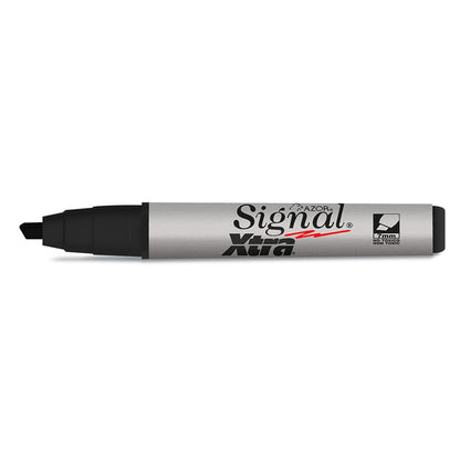Marcador Permanente Signal Xtra Negro 6mm | Punta Gruesa y Tinta Duradera