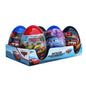 Mega Huevo Sorpresa Cars Jelly - 6 Piezas - Gomitas Frutales + Juguete - Regalo para Niños