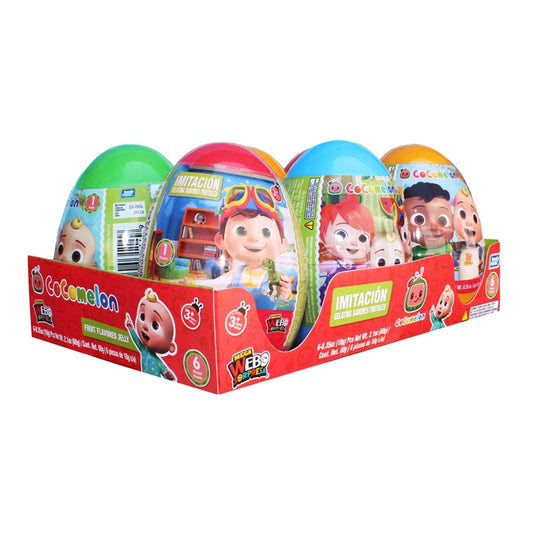 Mega Huevo Sorpresa Cocomelon Bondy Fiesta | 6 Piezas con Dulces y Juguete