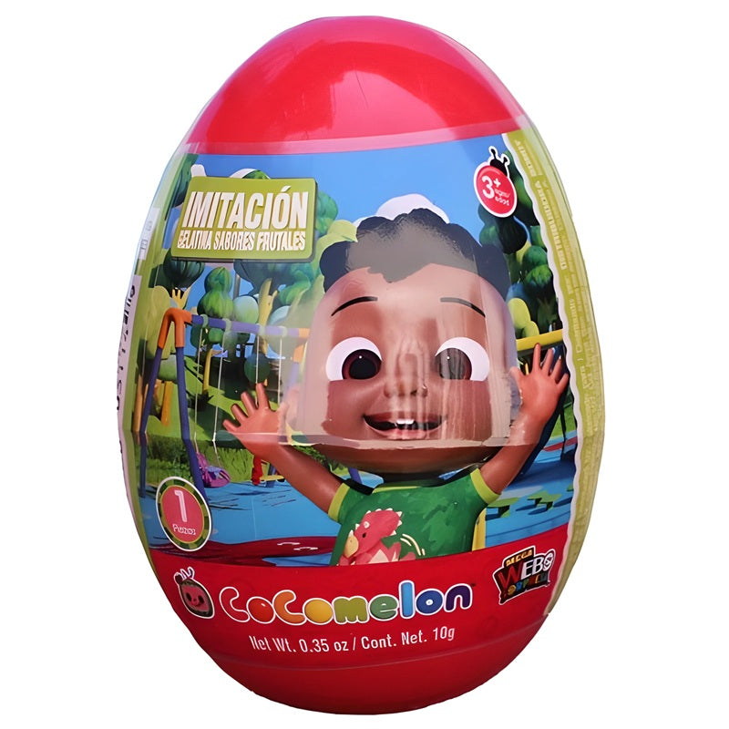 Mega Huevo Sorpresa Cocomelon Bondy Fiesta | 6 Piezas con Dulces y Juguete