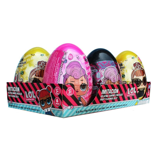 Mega Huevo Sorpresa LOL Bondy Fiesta | 6 Piezas con Dulces y Juguete