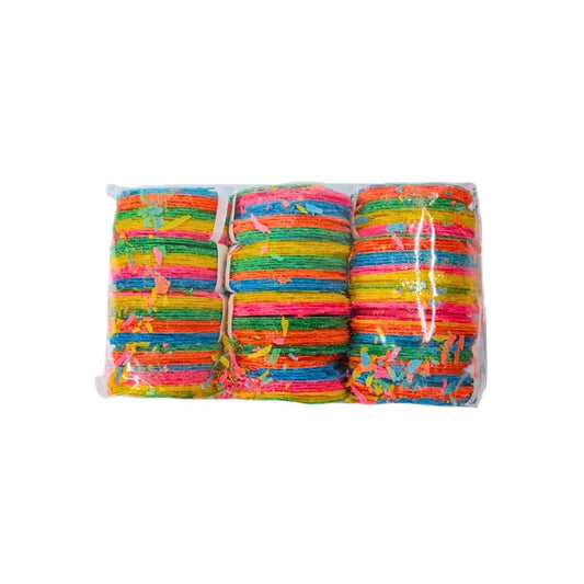 Obleas Colorín Chicas 60 g - Deliciosas y Coloridas - Golosina Perfecta para Fiestas y Piñatas