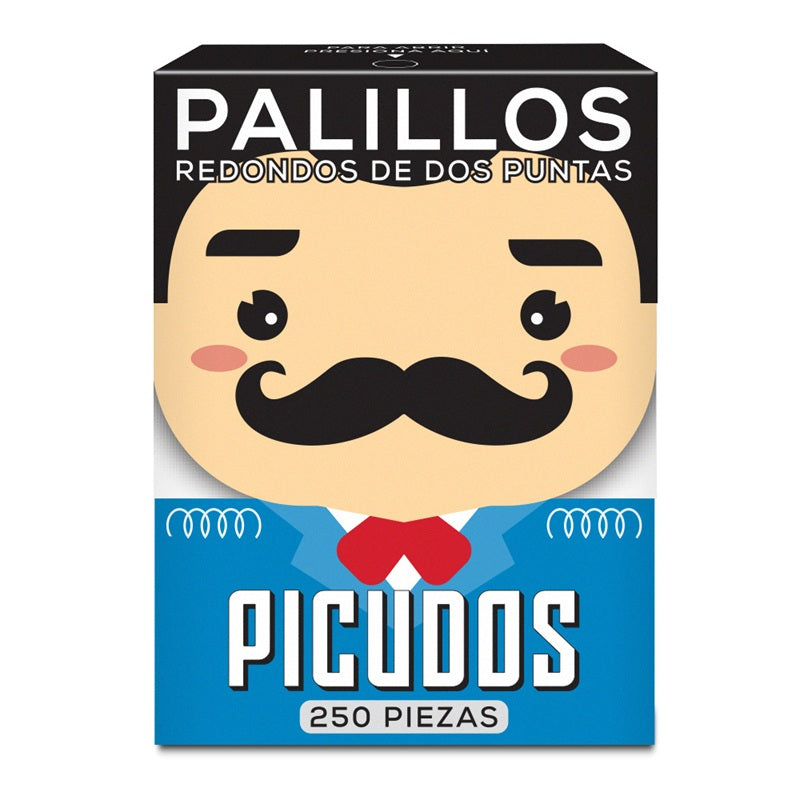 Palillos Redondos 250 pzas