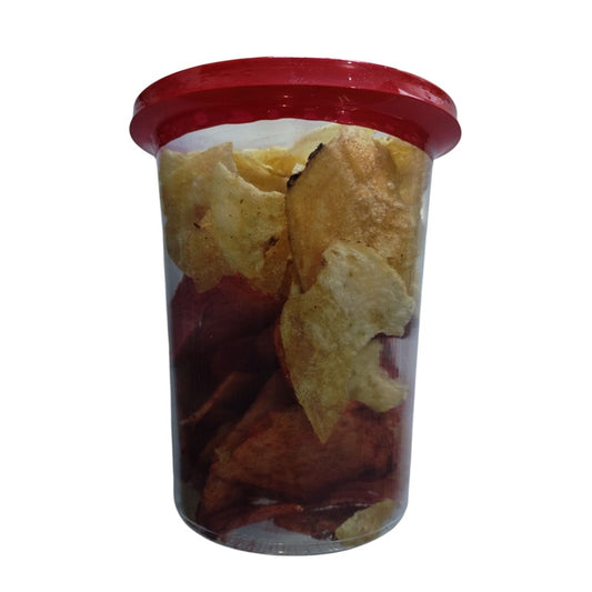 Papas Fritas Mixtas 120 g - Combinación Natural + Adobada | 100% Papas Seleccionadas | Envase 32 oz