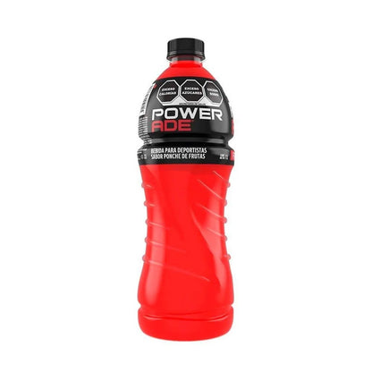 Powerade Bebida Isotónica Sabor Frutas - Pack x6 Botellas 1L - Hidratación con Electrolitos
