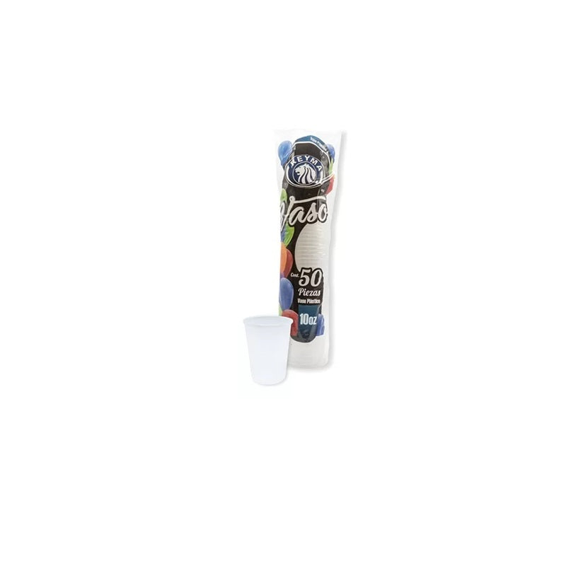 Vaso Plástico 10 oz Reyma 50 pz