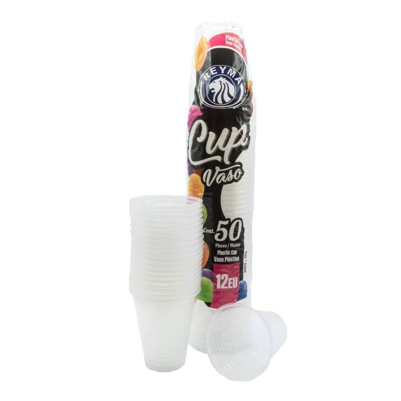 Vaso Plástico 12 oz Reyma 50 pz