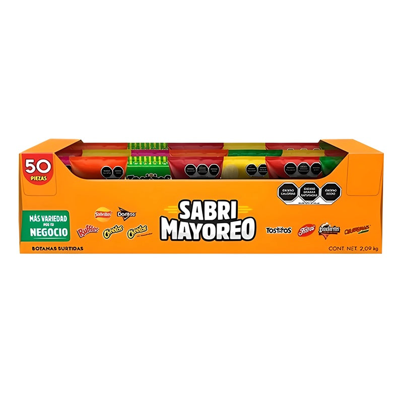 Sabritas Sabrimayoreo Surtido 50 pzas | Botanas variadas