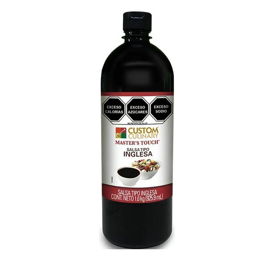 Salsa Tipo Inglesa Custom Culinary 1 kg - Intenso Sabor Umami | Ideal para Carnes y Marinados
